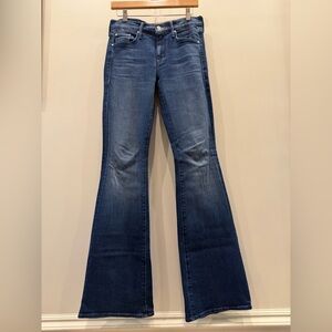 MOTHER The Down Low Weekender Heel Jeans